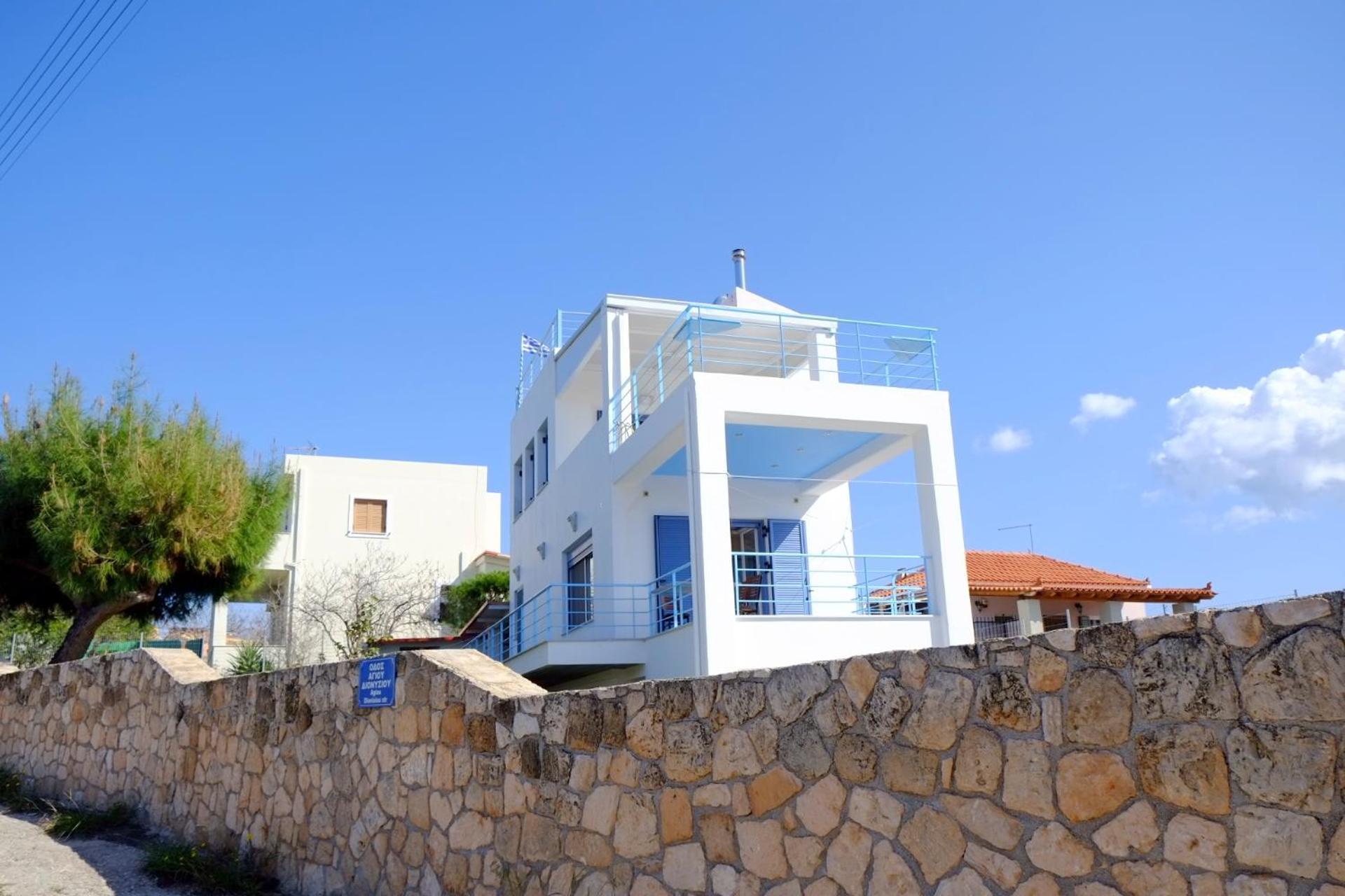 Georgia'S House Villa Aegina Exteriör bild